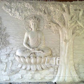 Hand carved marble buddha statue relief wall sculptures